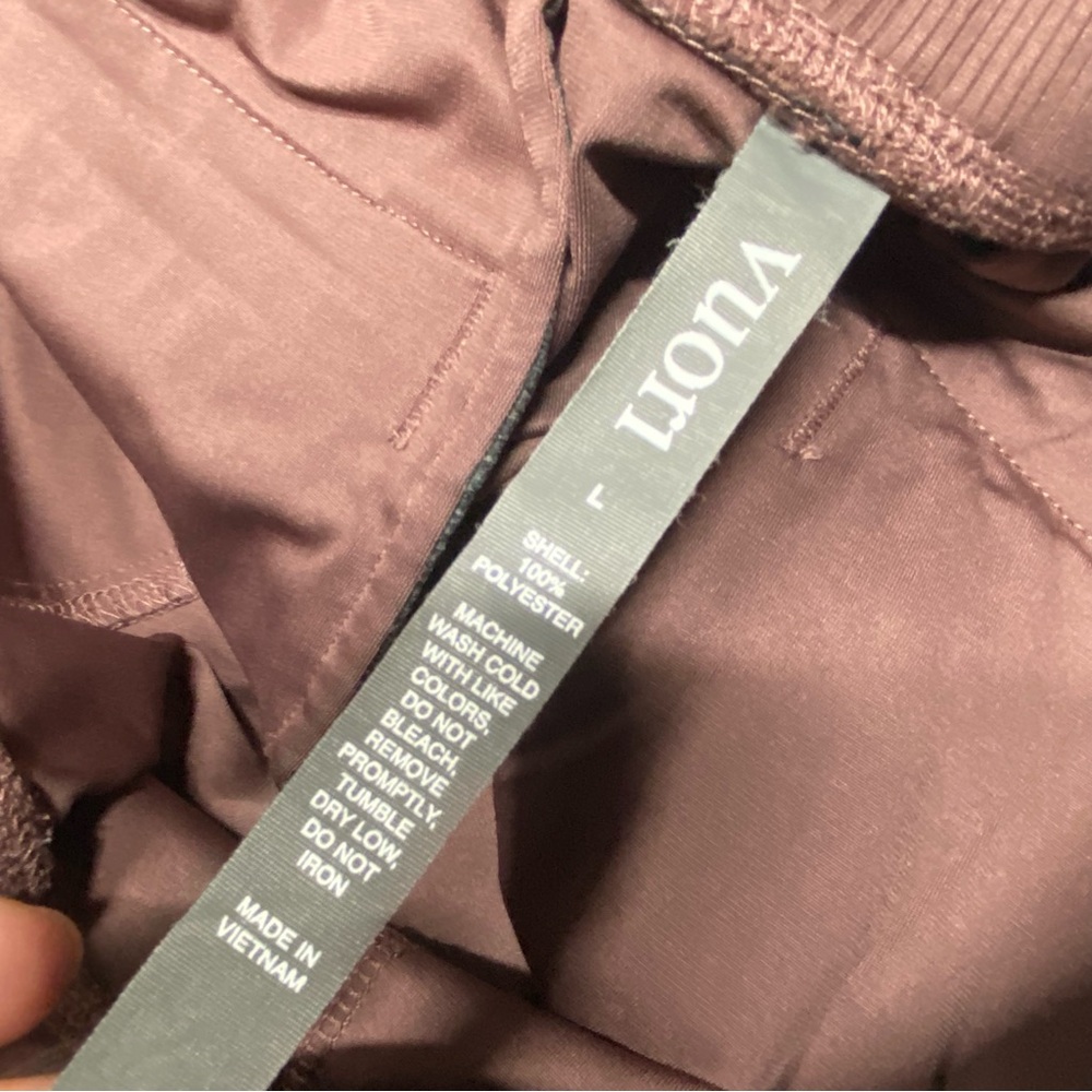 Vuori Chestnut Meta Athletic Slim Fit Pant Size Large - Picture 4 of 5